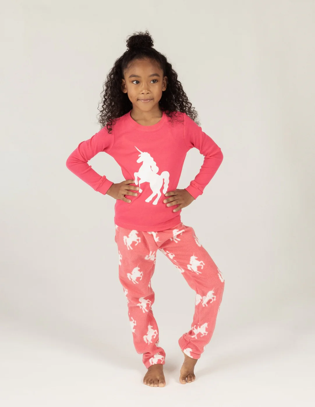 Kids Unicorn Fleece Set - Image 2