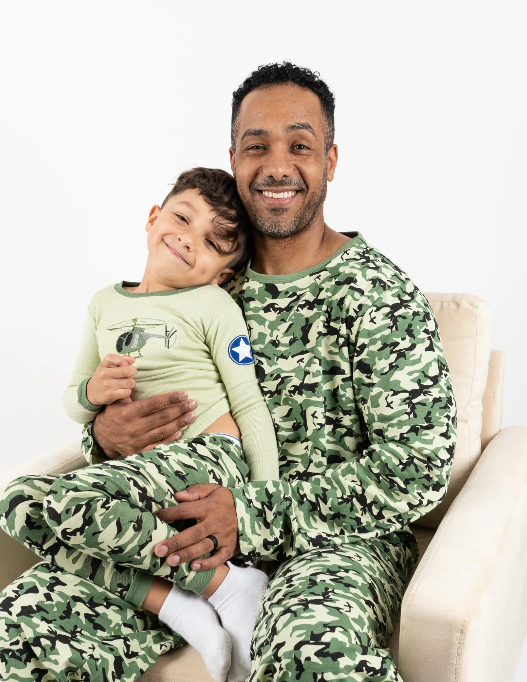 Kids Camouflage Helicopter Pajamas - Image 3