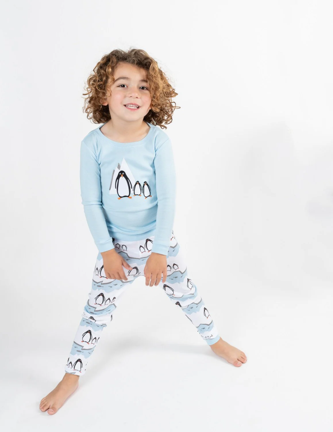 Kids Penguin Cotton Pajamas - Image 3