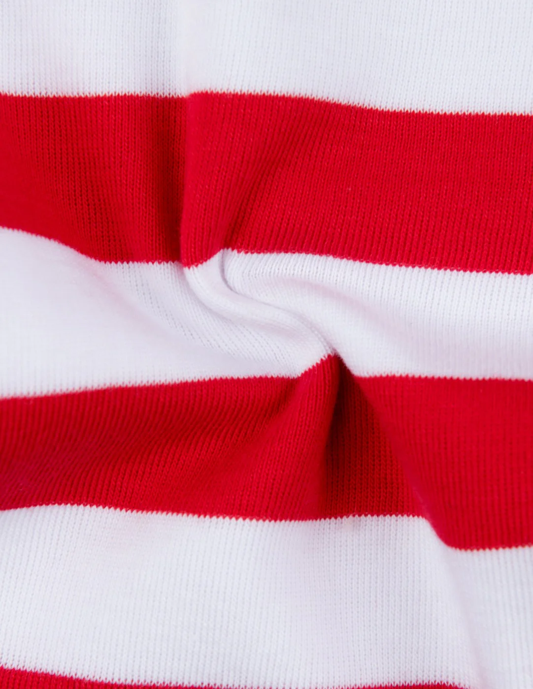 Kids Red Top & White Stripes Pajamas - Image 2