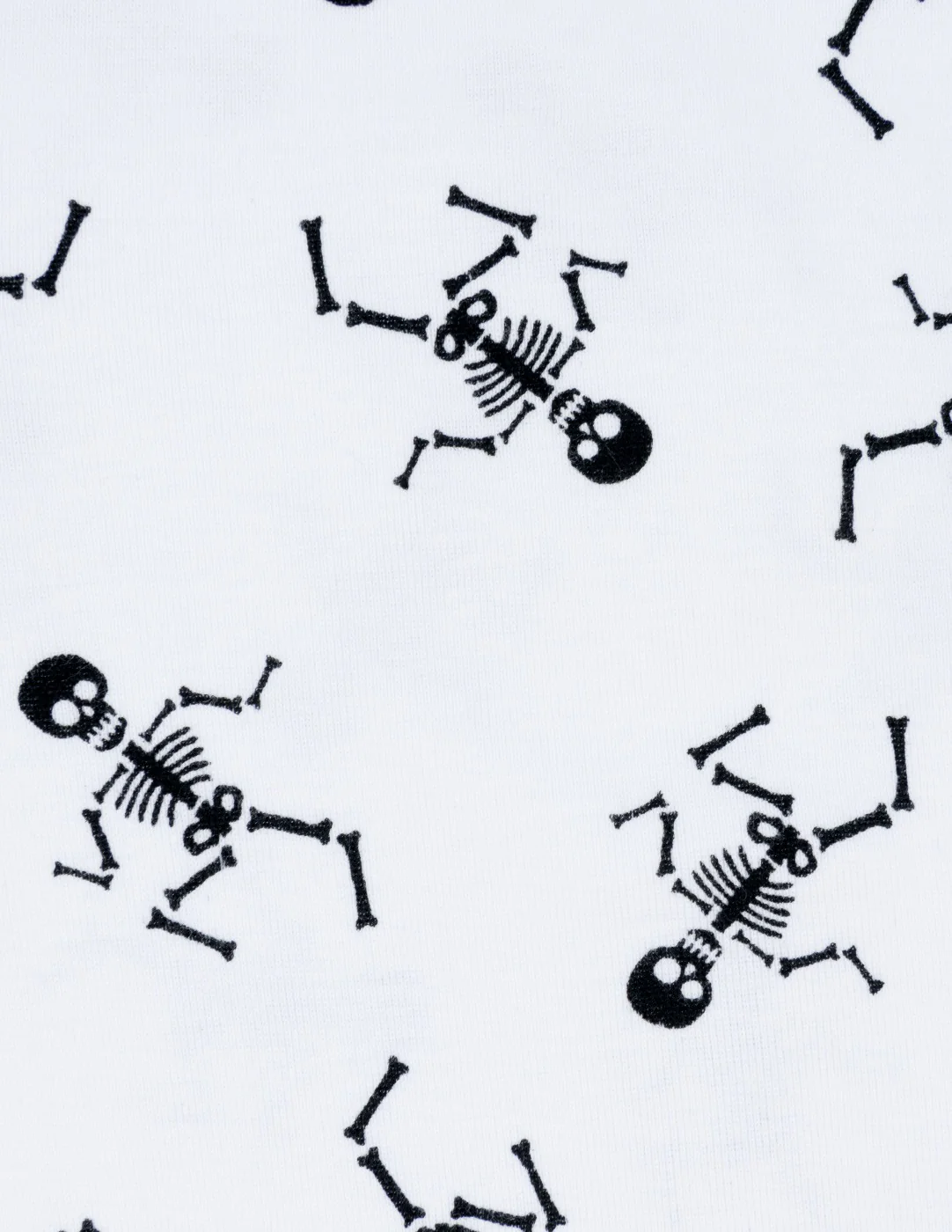 Kids White Skeleton Pajamas - Image 2