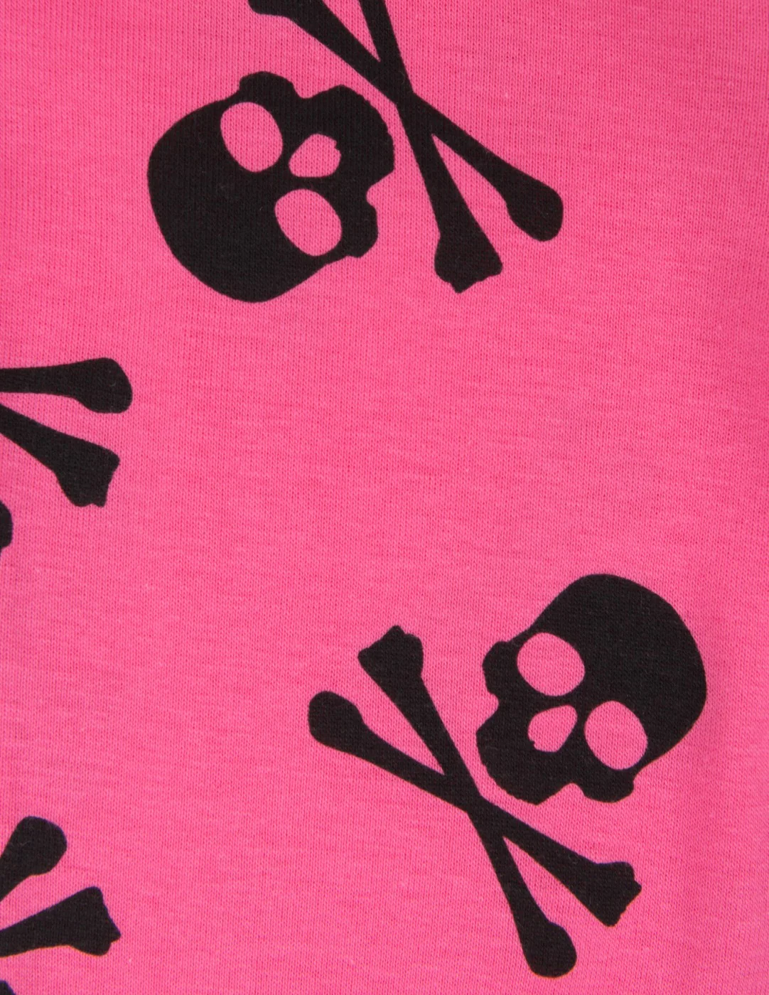 Kids Hot Pink Skull Pajamas - Image 2