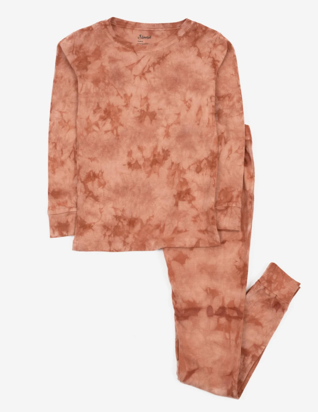 Kids Mix Tie Dye Cotton Pajamas - Image 5