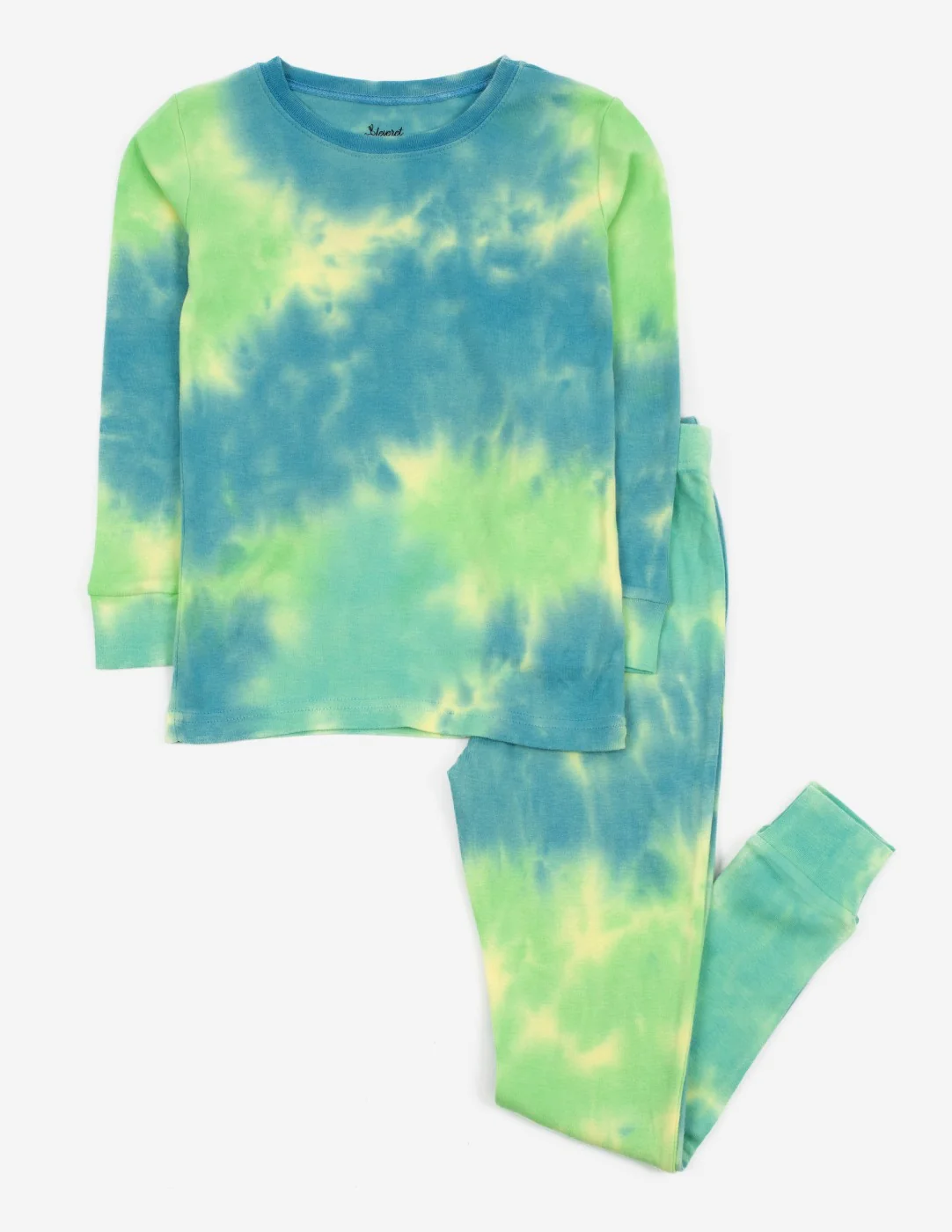 Kids Mix Tie Dye Cotton Pajamas - Image 7
