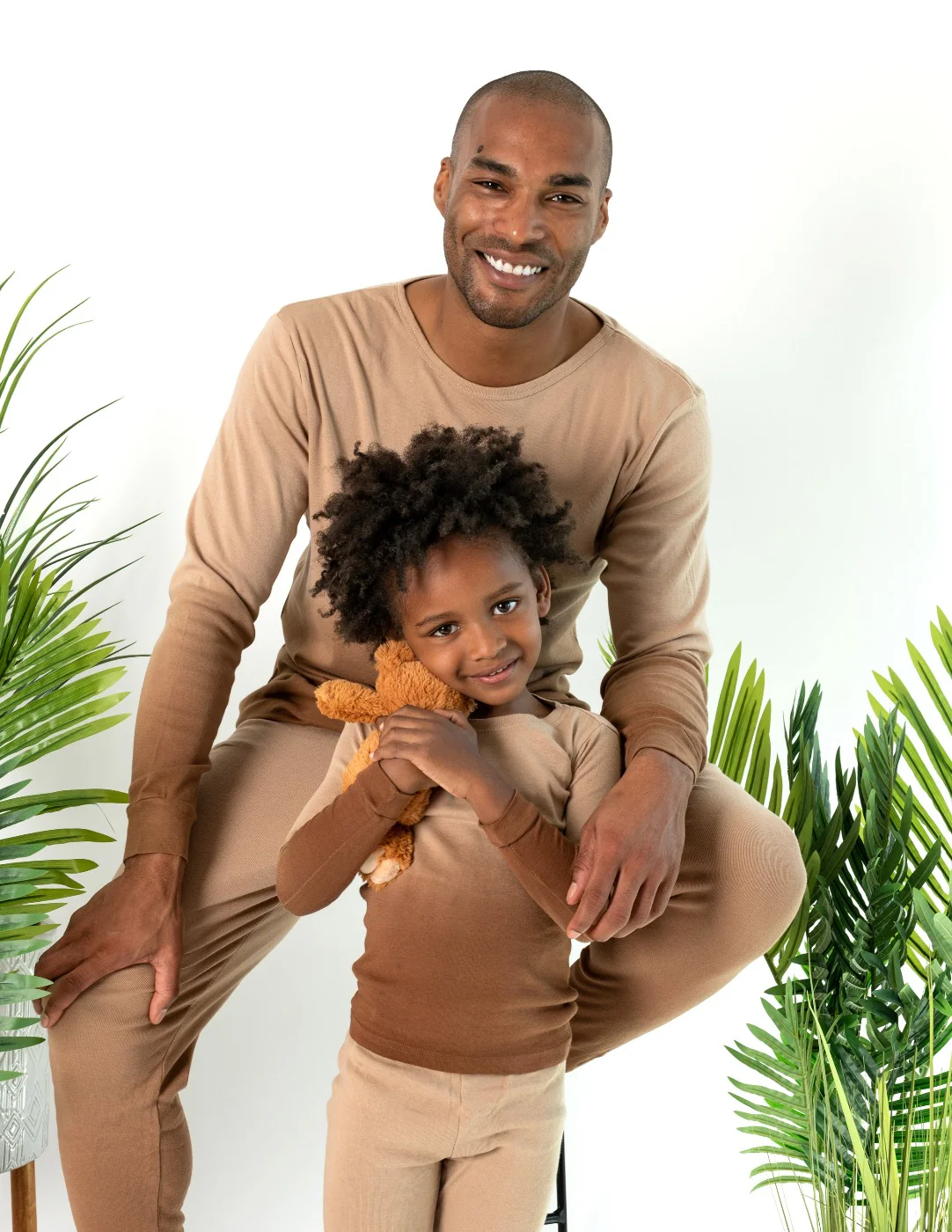 Kids Ombré Tie Dye Cotton Pajamas - Image 7