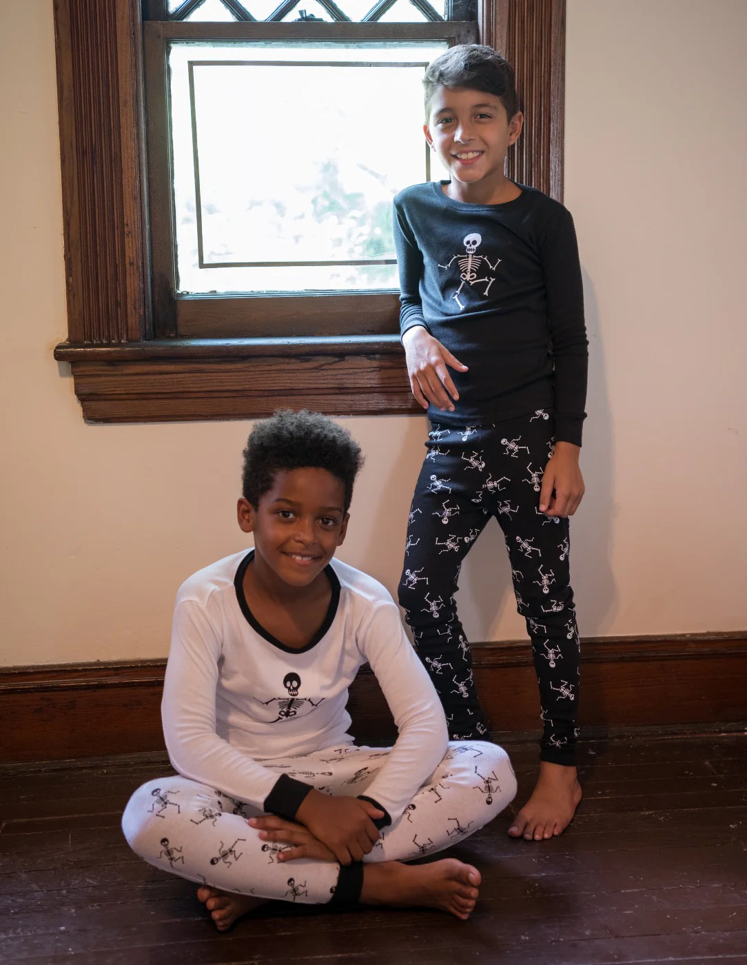 Skeleton Cotton Pajamas - Image 3