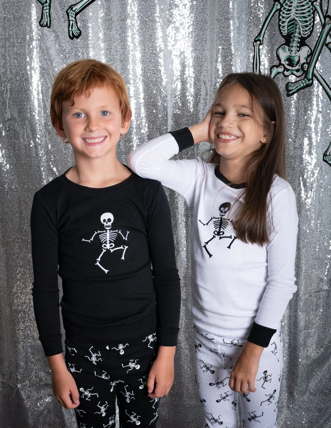 Skeleton Cotton Pajamas - Image 7