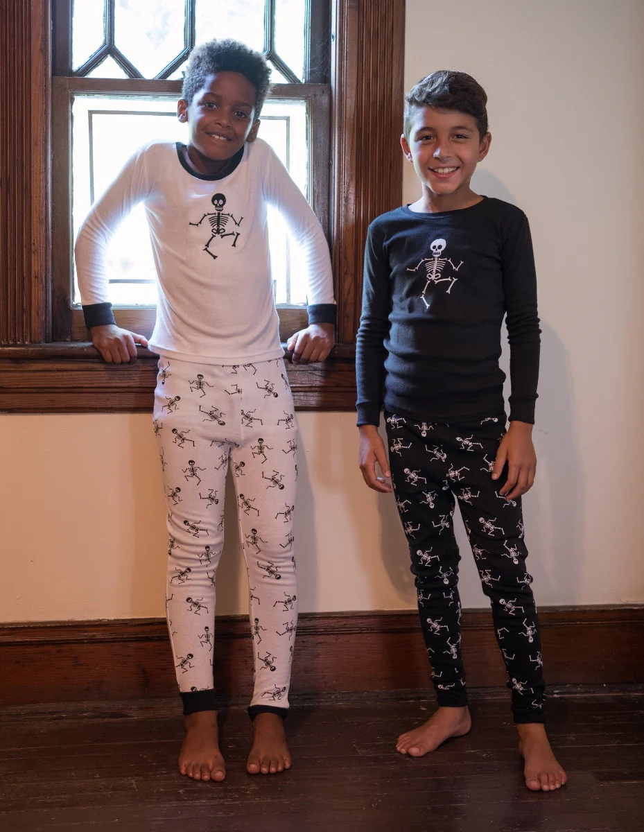 Skeleton Cotton Pajamas - Image 8