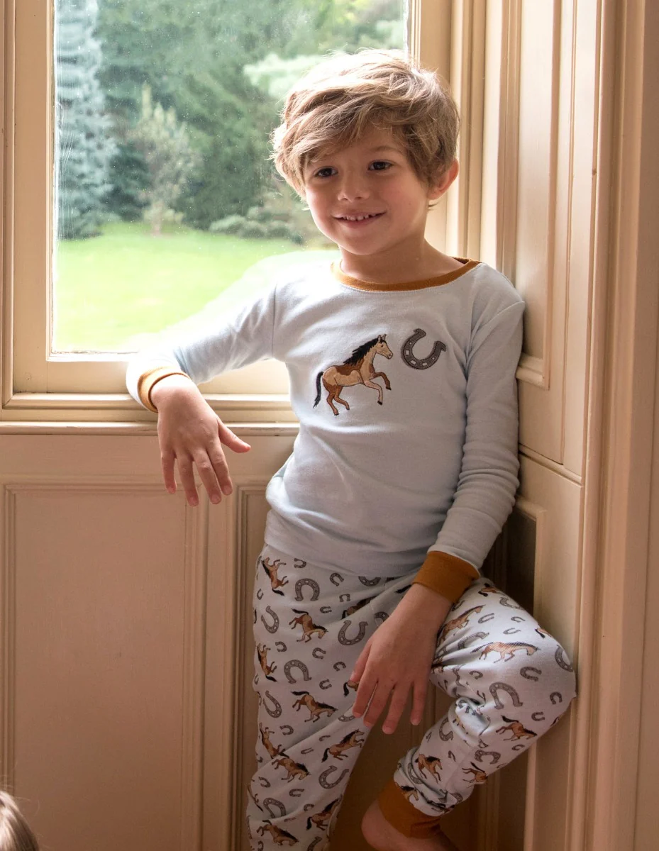 Cotton Horse Pajamas - Image 2