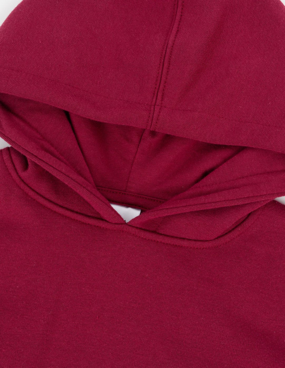 Neutral Solid Color Pullover Hoodie - Image 18