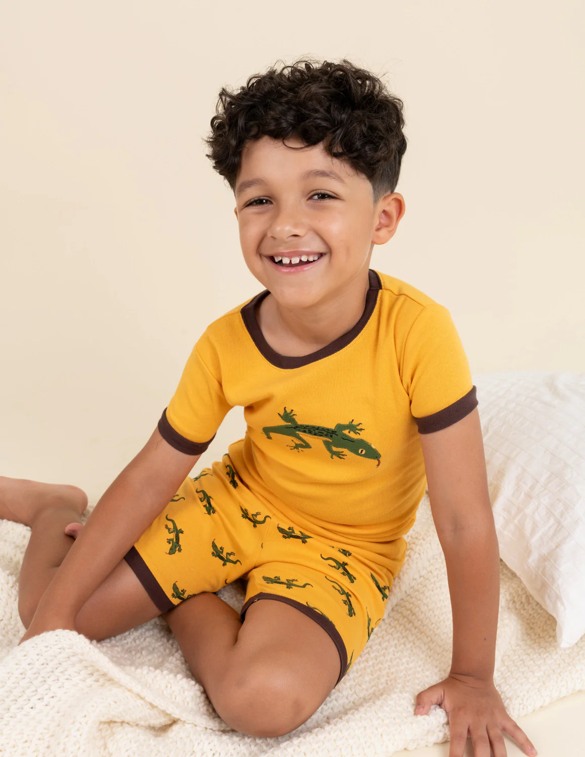 Kids Cotton Short Pajamas - Image 6