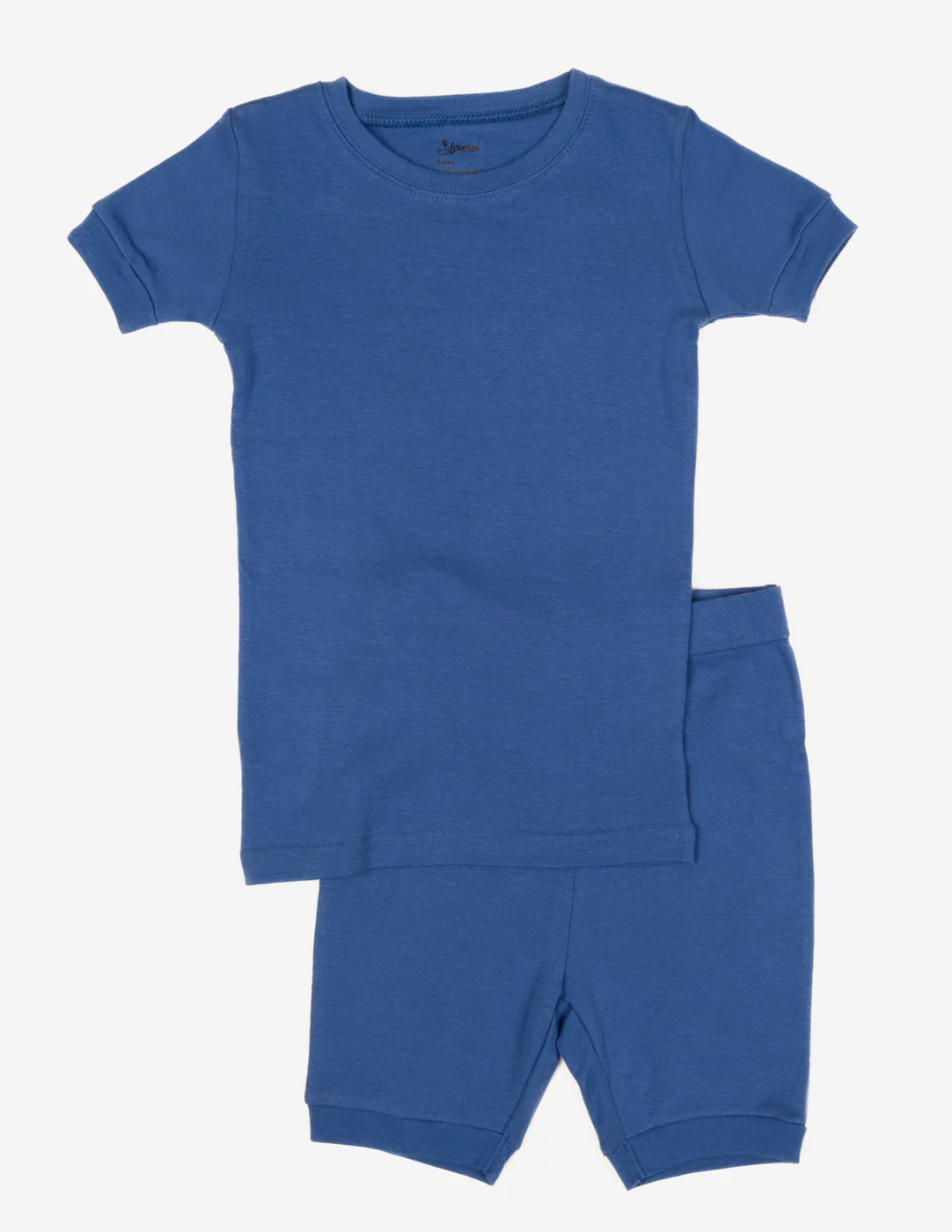 Kid's Short Sleeve Classic Solid Color Pajamas - Image 18