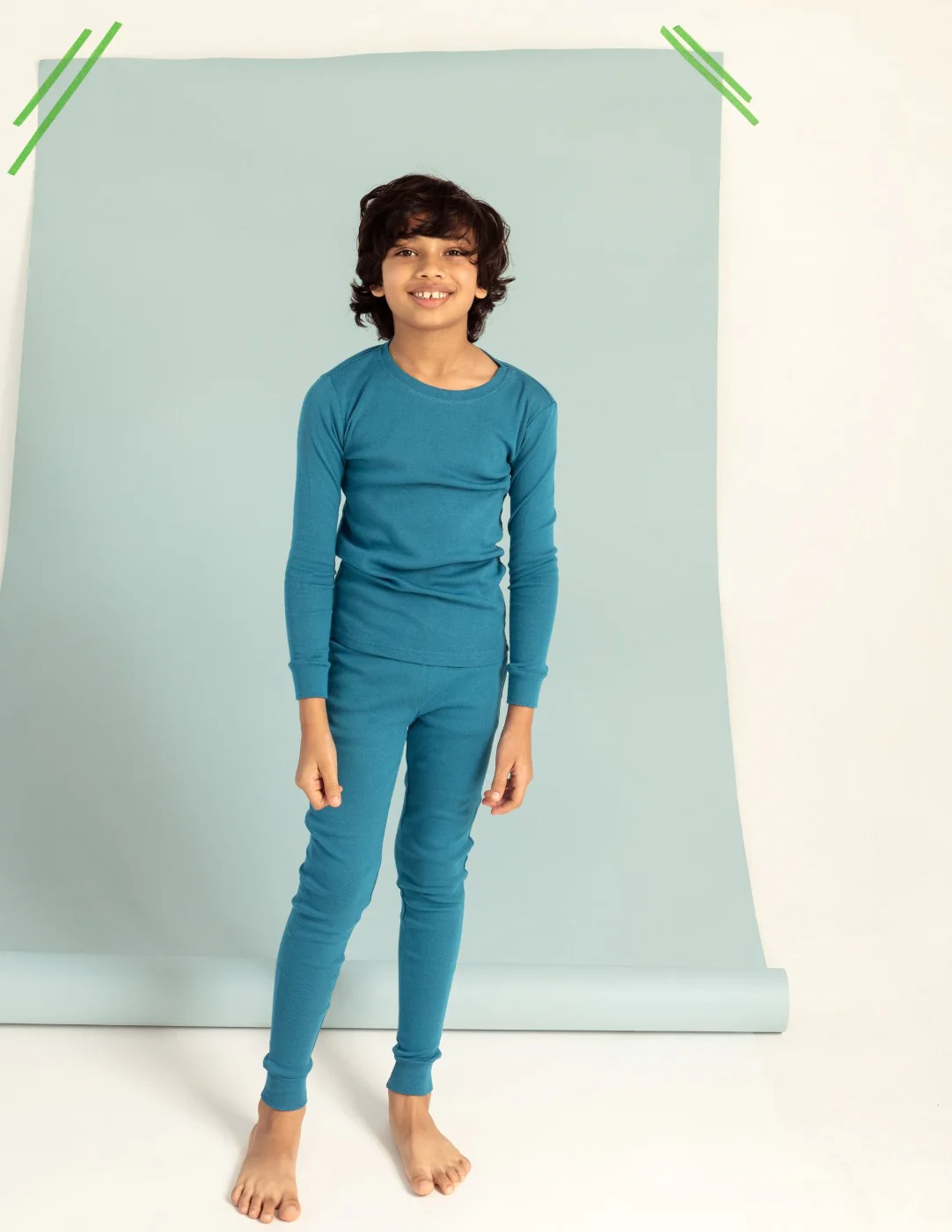 Solid Color Boho Cotton Pajamas - Image 15