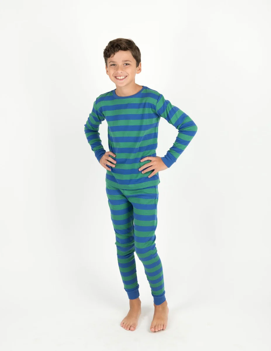 Cotton Striped Pajamas - Image 5