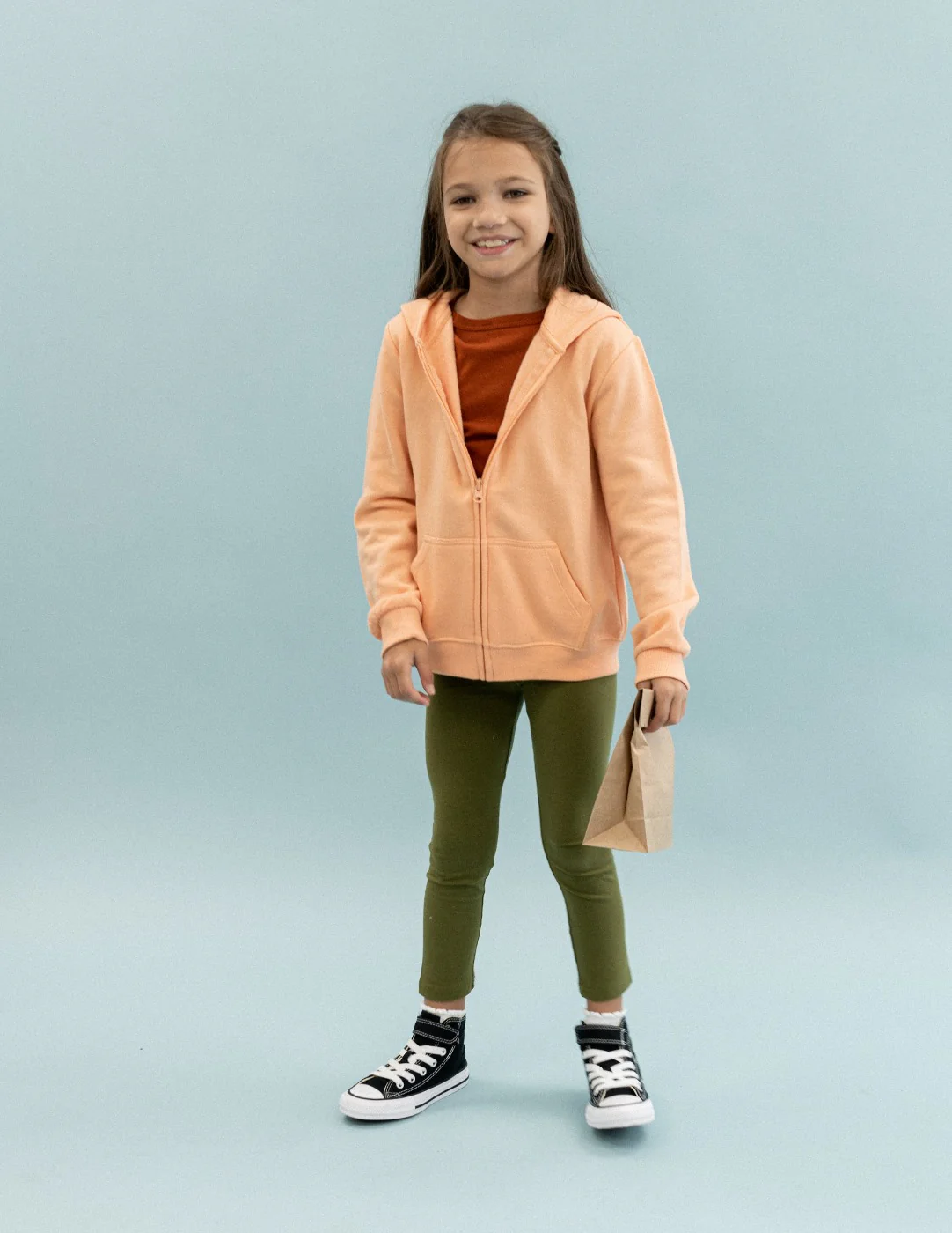 Boho Solid Color Zip Hoodies - Image 8