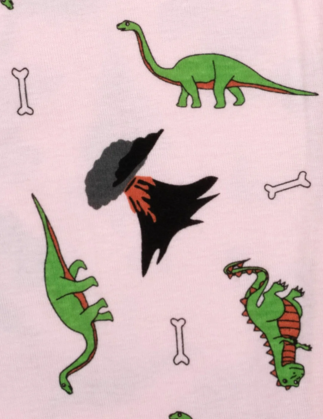 Cotton Dino Print Pajamas - Image 4