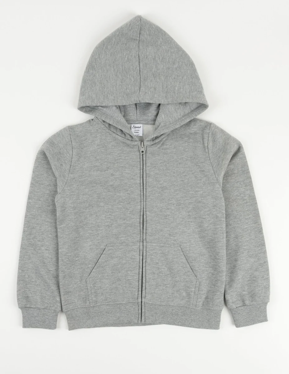 Neutral Solid Color Zip Hoodies - Image 12