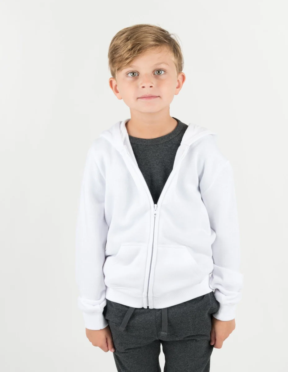 Neutral Solid Color Zip Hoodies - Image 3