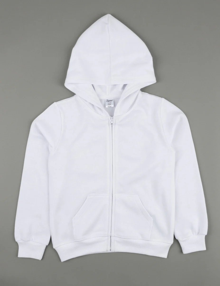 Neutral Solid Color Zip Hoodies - Image 4