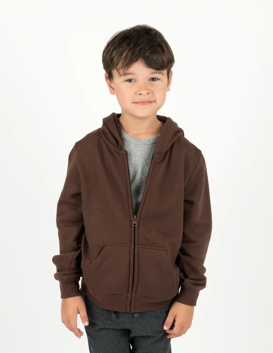 Neutral Solid Color Zip Hoodies - Image 5