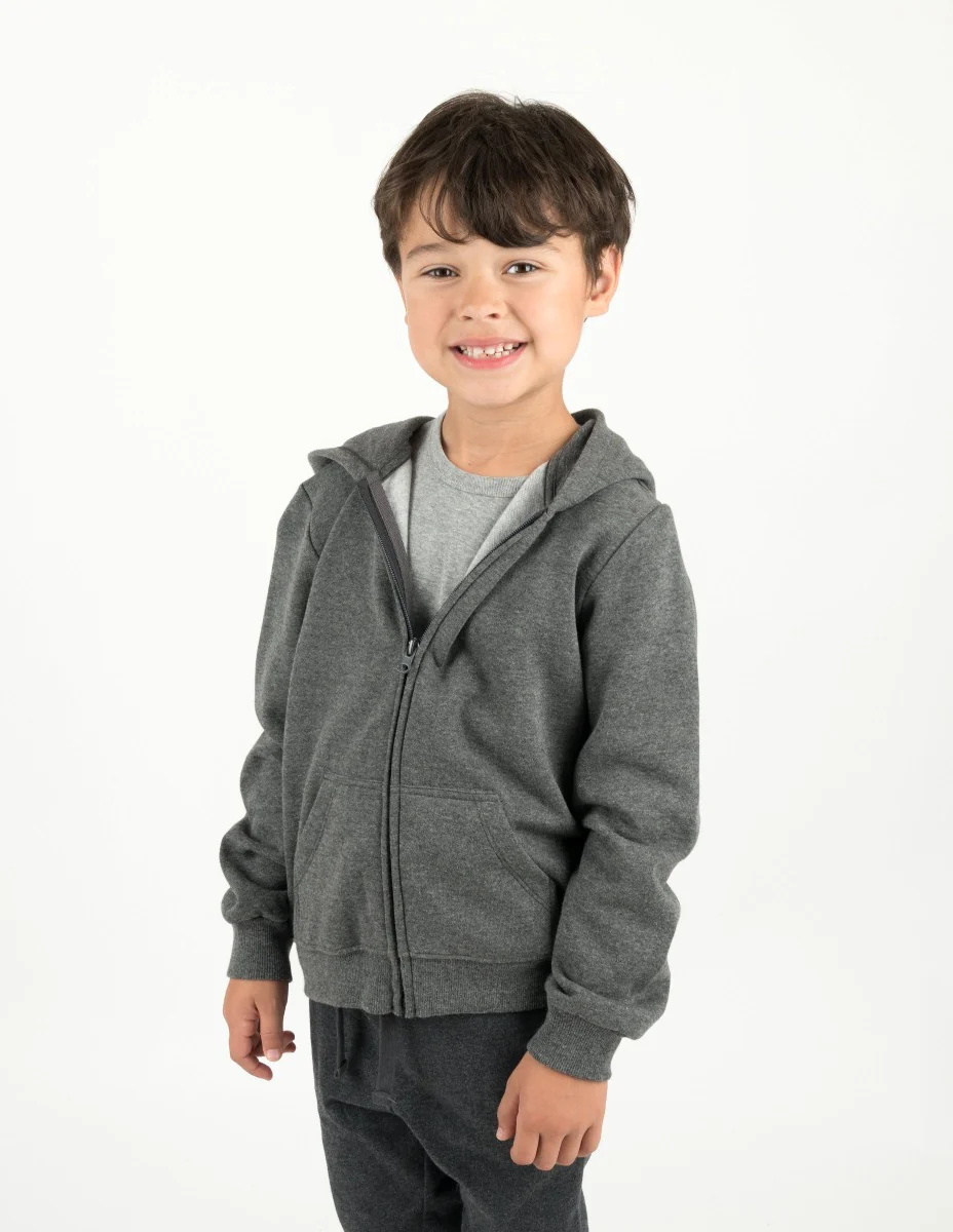 Neutral Solid Color Zip Hoodies - Image 9