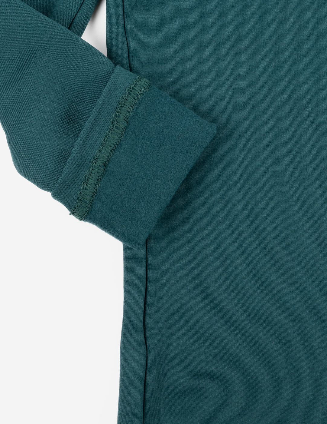 Kid's Boho Solid Color Thermal Pajamas - Image 2