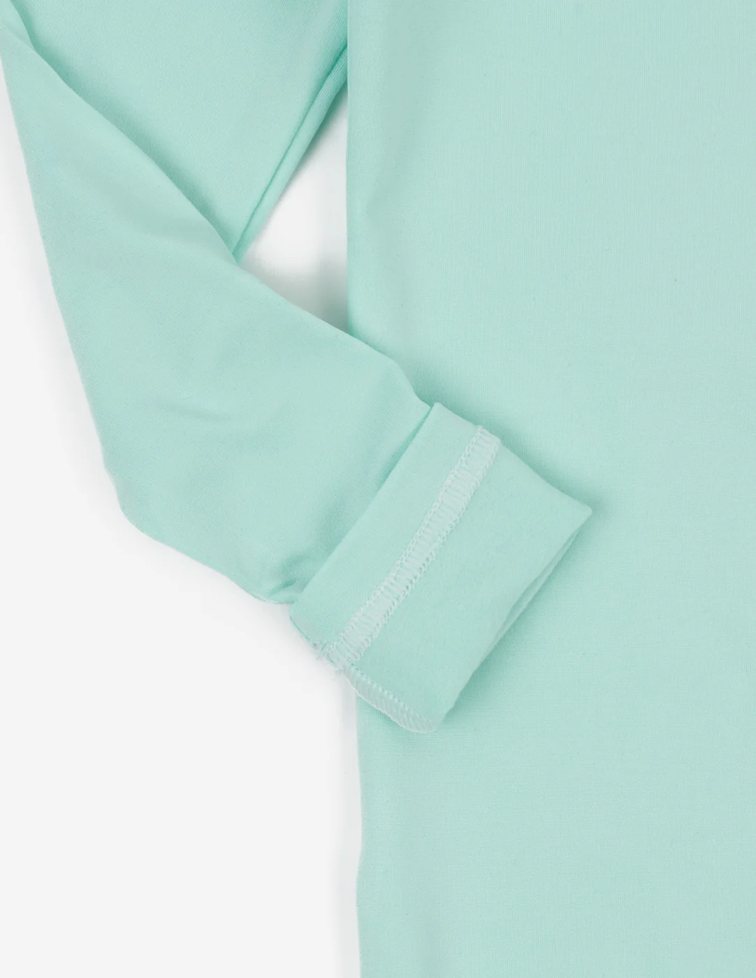 Kid's Boho Solid Color Thermal Pajamas - Image 4
