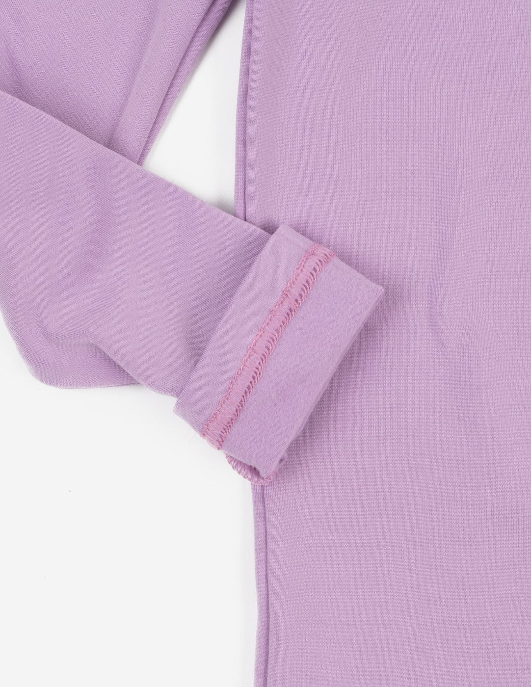 Kid's Classic Solid Color Thermal Pajamas - Image 14