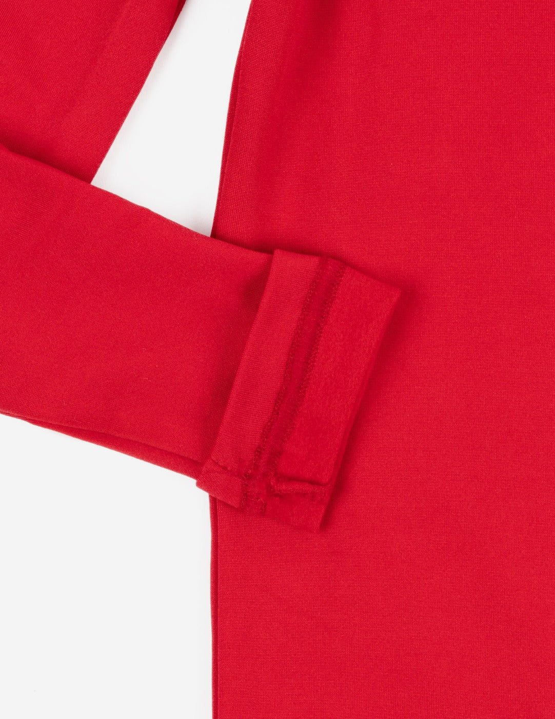 Kid's Classic Solid Color Thermal Pajamas - Image 16