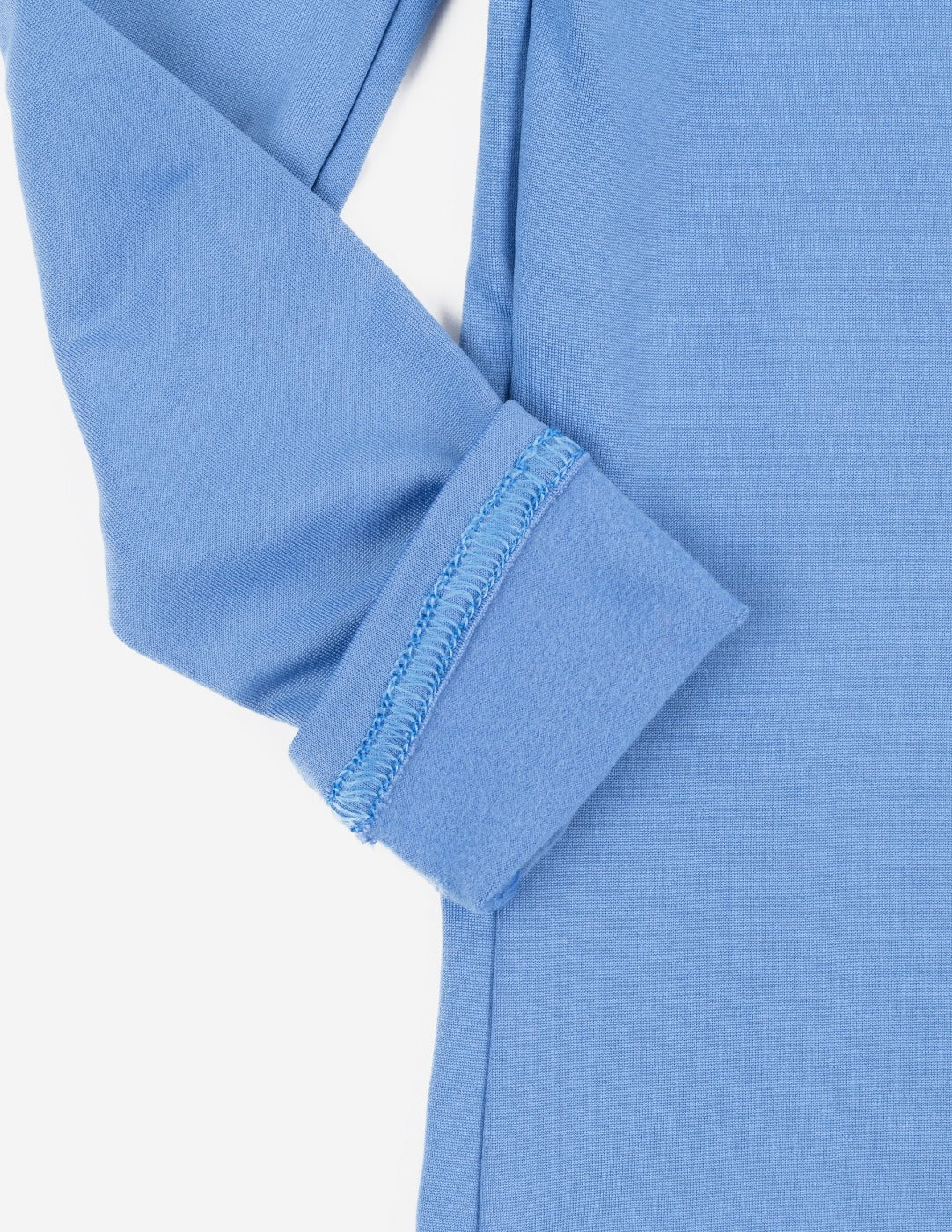 Kid's Classic Solid Color Thermal Pajamas - Image 2