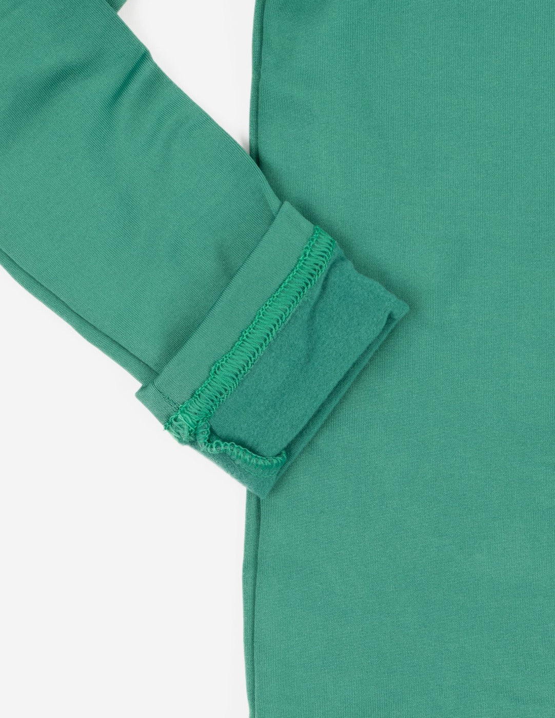 Kid's Classic Solid Color Thermal Pajamas - Image 4