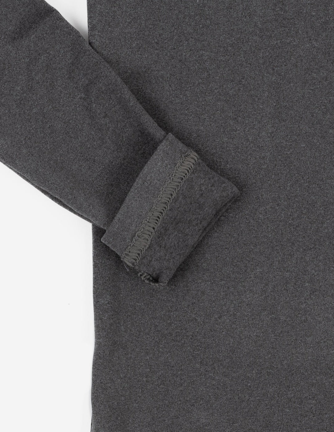 Kid's Neutral Solid Color Thermal Pajamas - Image 6
