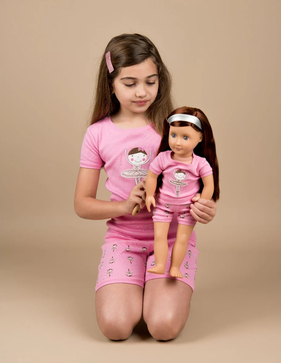 Matching Girl & Doll Cotton Pajamas - Image 6