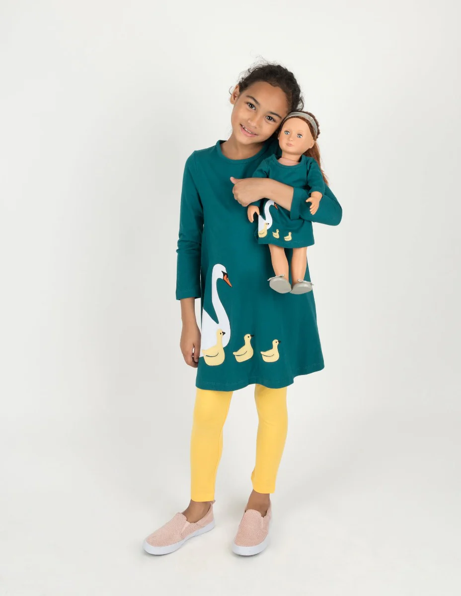 Matching Girl & Doll Cotton Dress