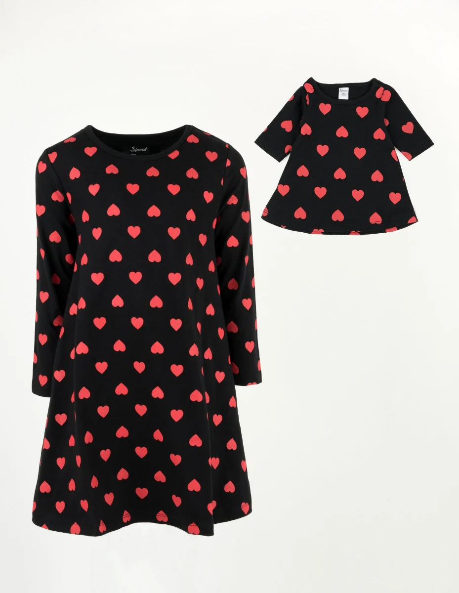 Matching Girl & Doll Cotton Dress - Image 12