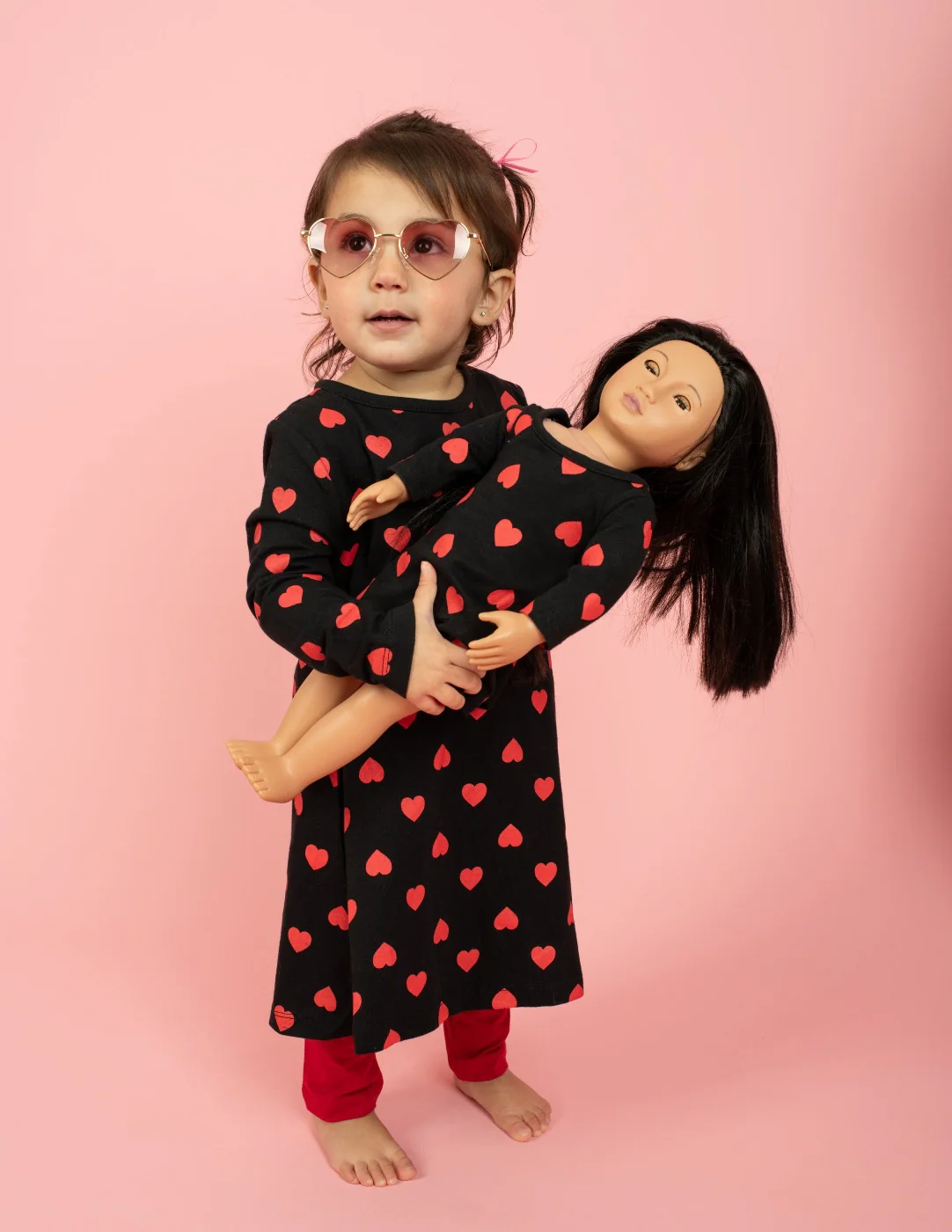 Matching Girl & Doll Cotton Dress - Image 13