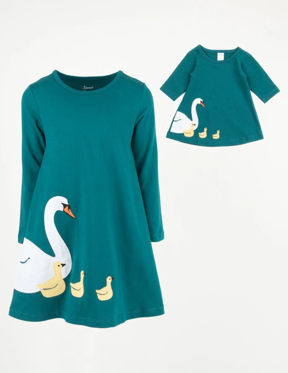 Matching Girl & Doll Cotton Dress - Image 2
