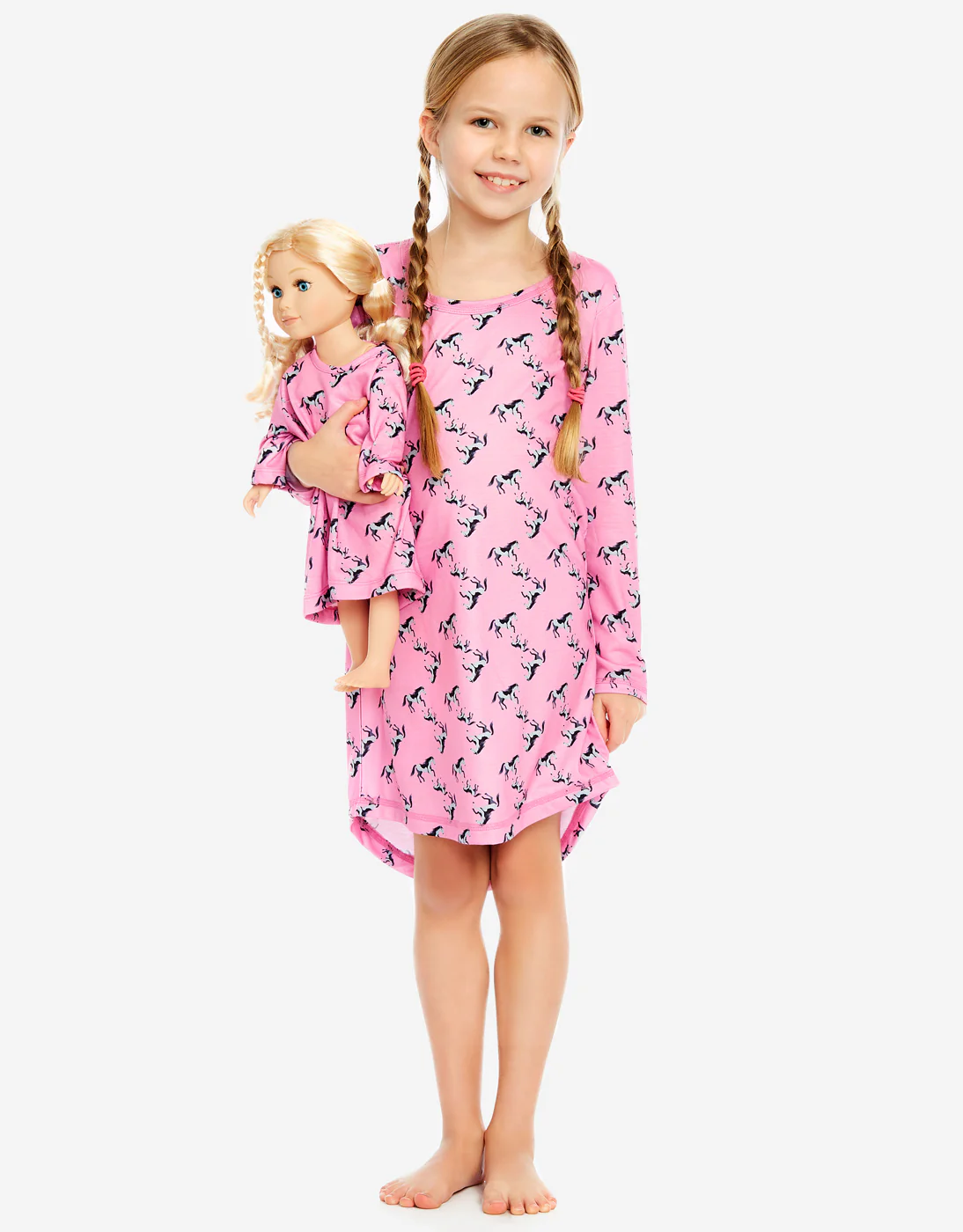 Matching Girl & Doll Nightgowns - Image 3