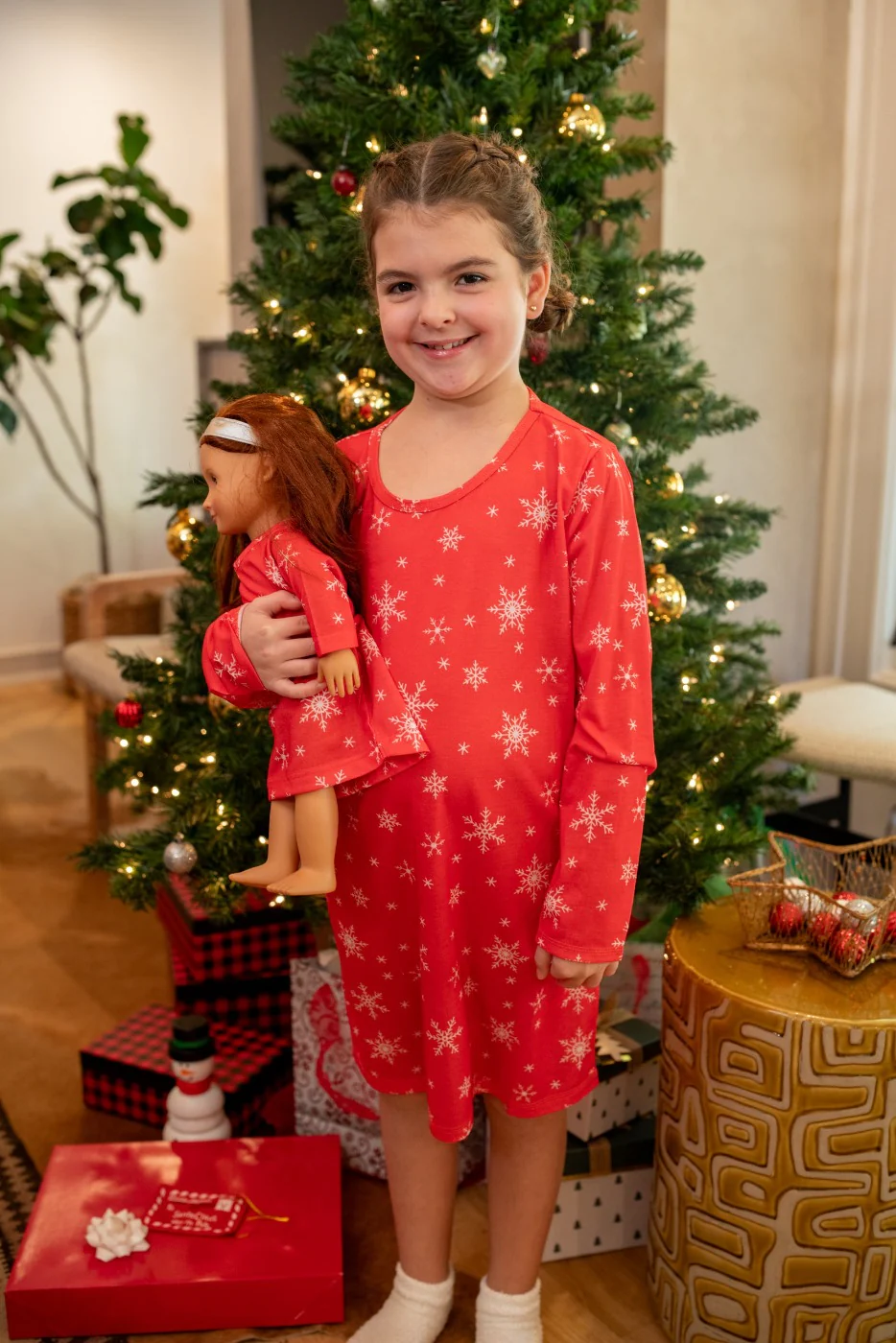 Matching Girl & Doll Nightgowns - Image 9