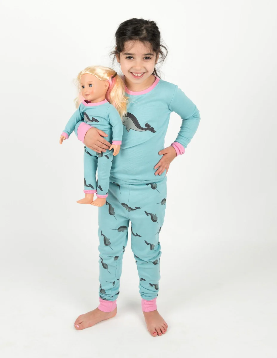 Matching Girl & Doll Zoo Animals Pajamas - Image 2