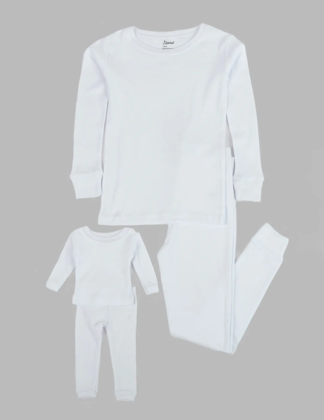 Matching Girl and Doll Solid Color Pajamas - Image 8