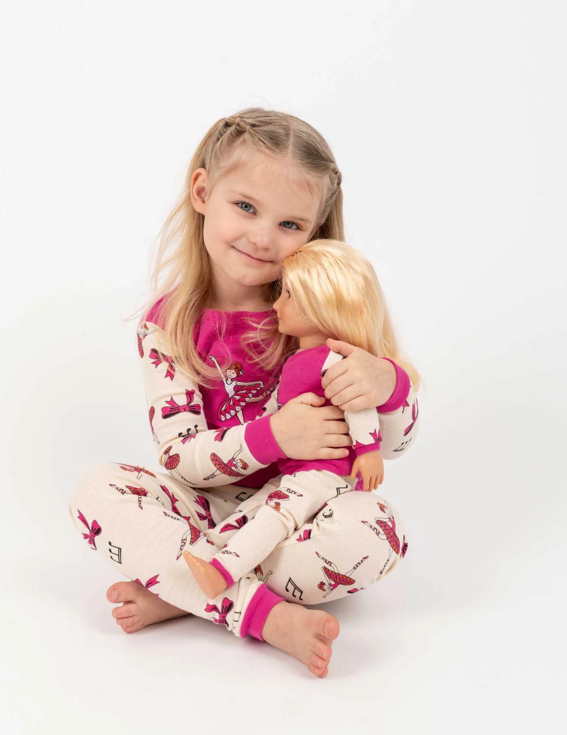 Matching Girl & Doll Cotton Pajamas - Image 6