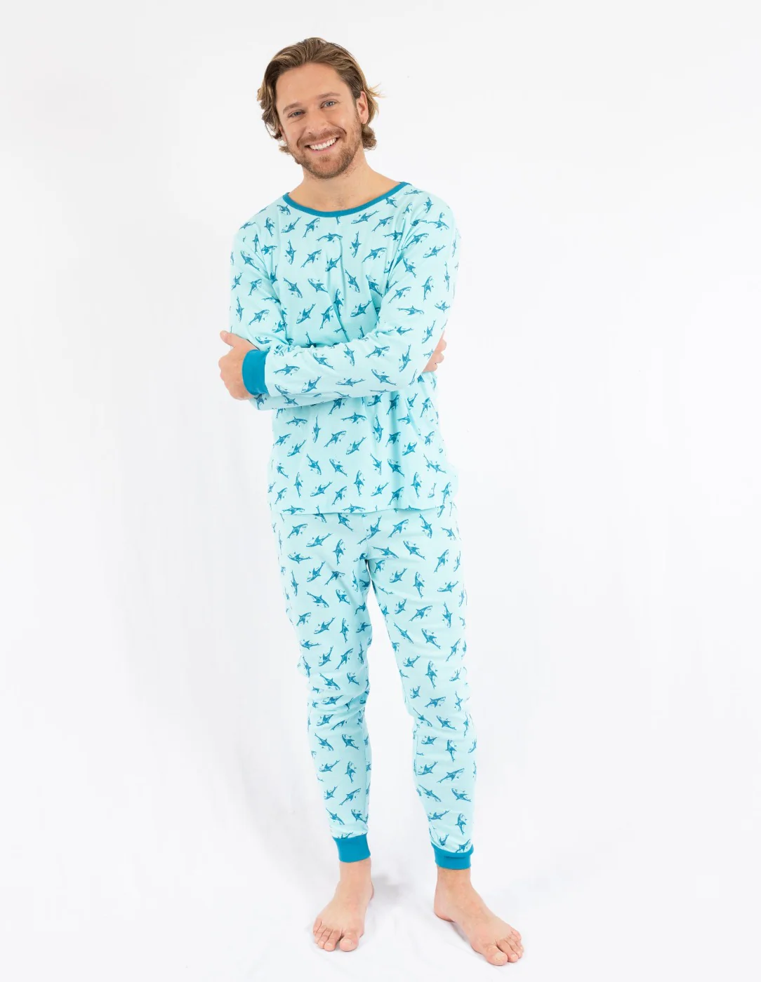 Men's Shark Pajamas - Image 2