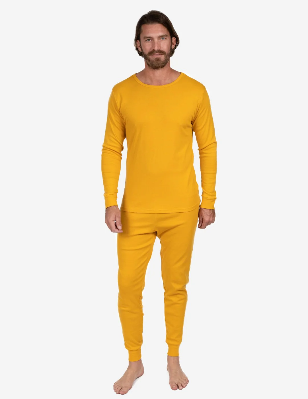 Men's Boho Solid Color Pajamas - Image 2