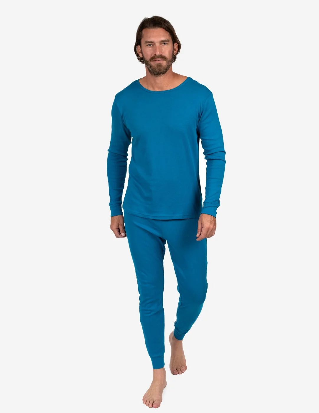 Men's Boho Solid Color Pajamas - Image 4
