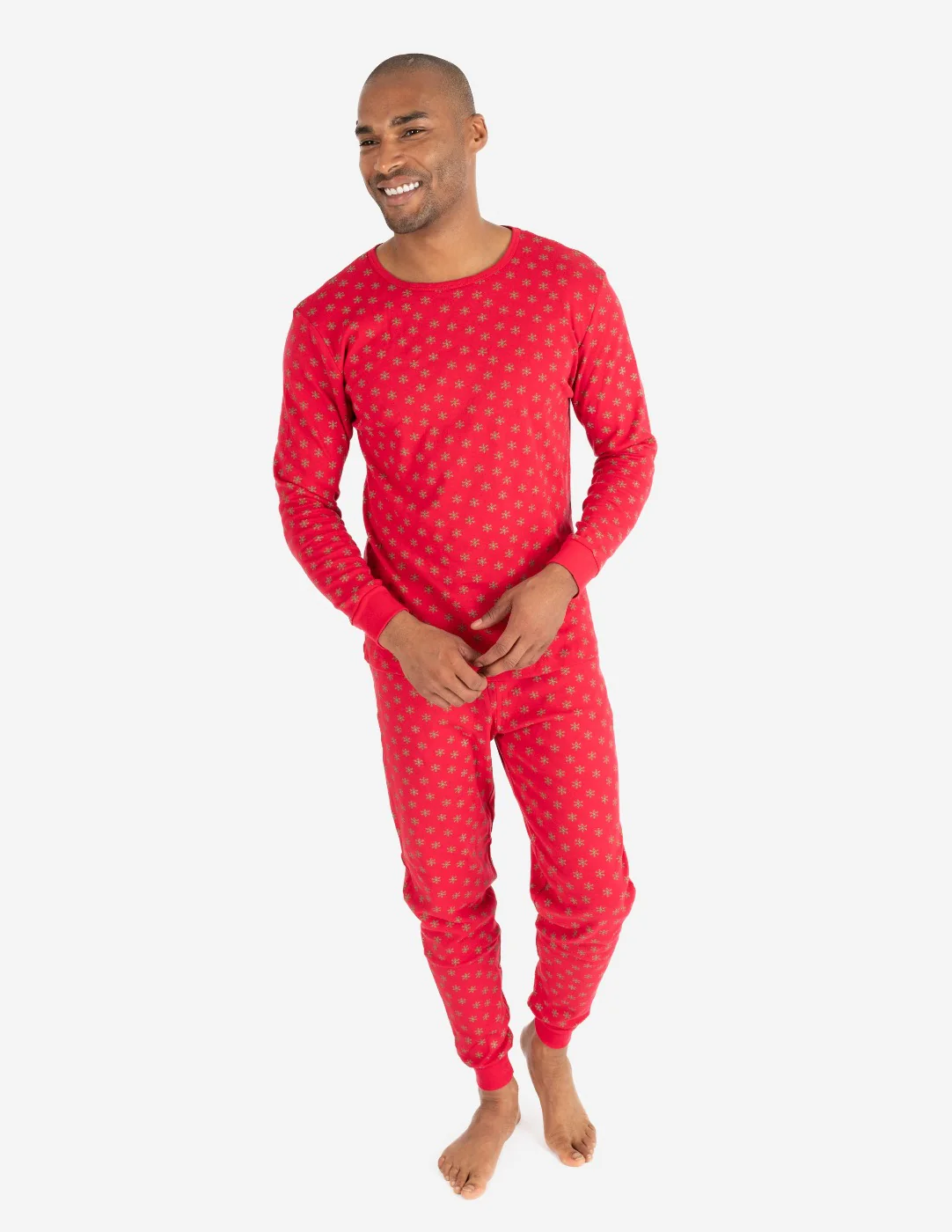 Men's Two Piece Christmas Pajamas - Image 2