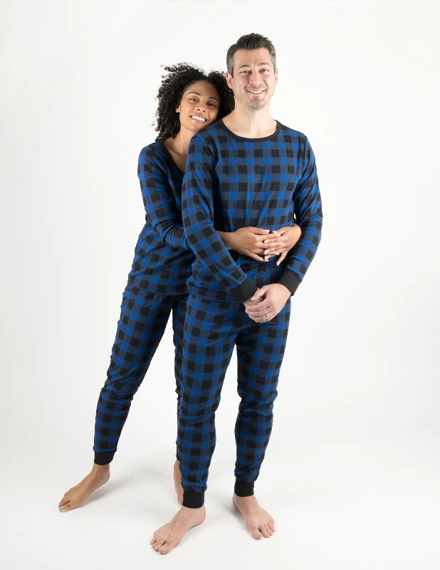 Men's Plaid Cotton Pajamas - Image 3