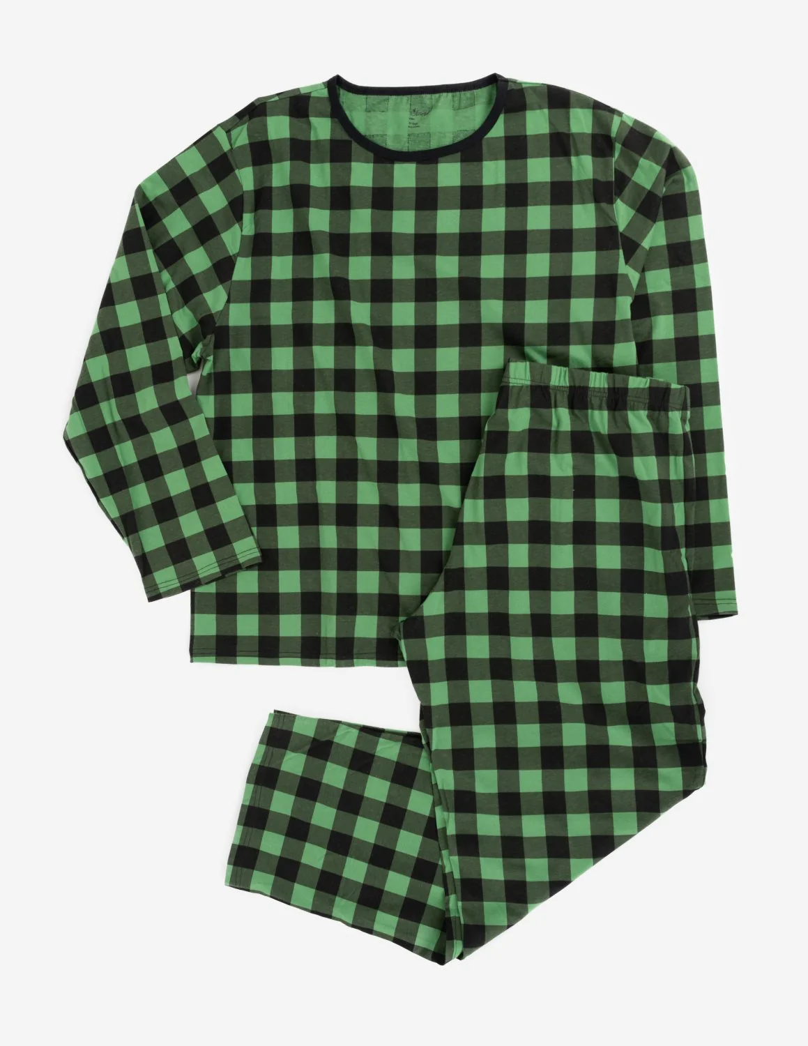 Men's Plaid Cotton Pajamas - Image 9