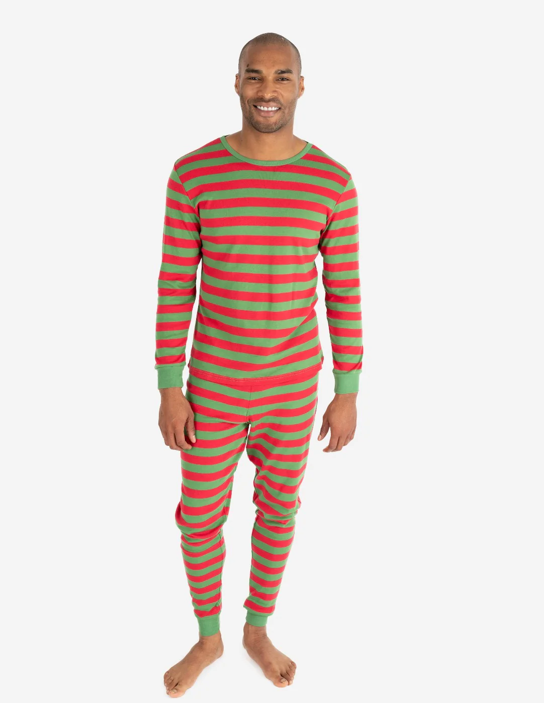 Men's Red Stripes Pajamas - Image 10