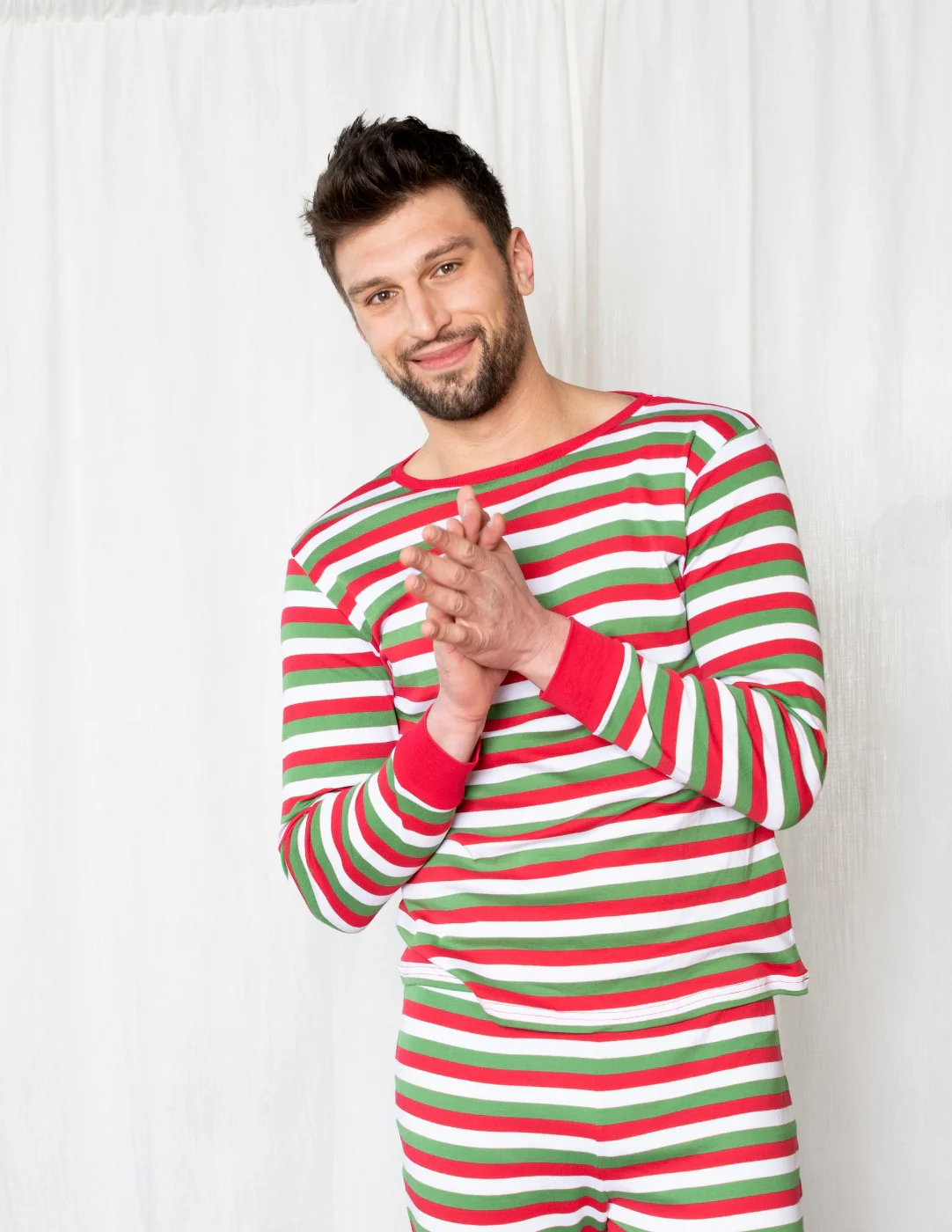Men's Red Stripes Pajamas - Image 5